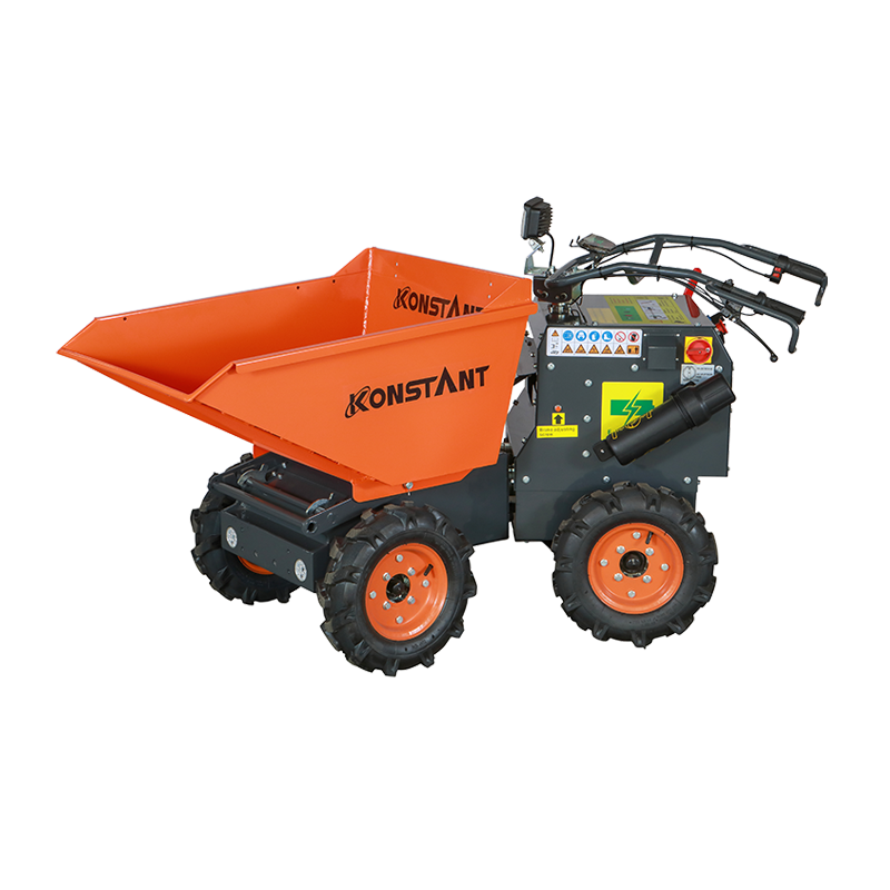 Rakennus mini -dumper nivelletty ohjaus 1600W Electric 4x4 